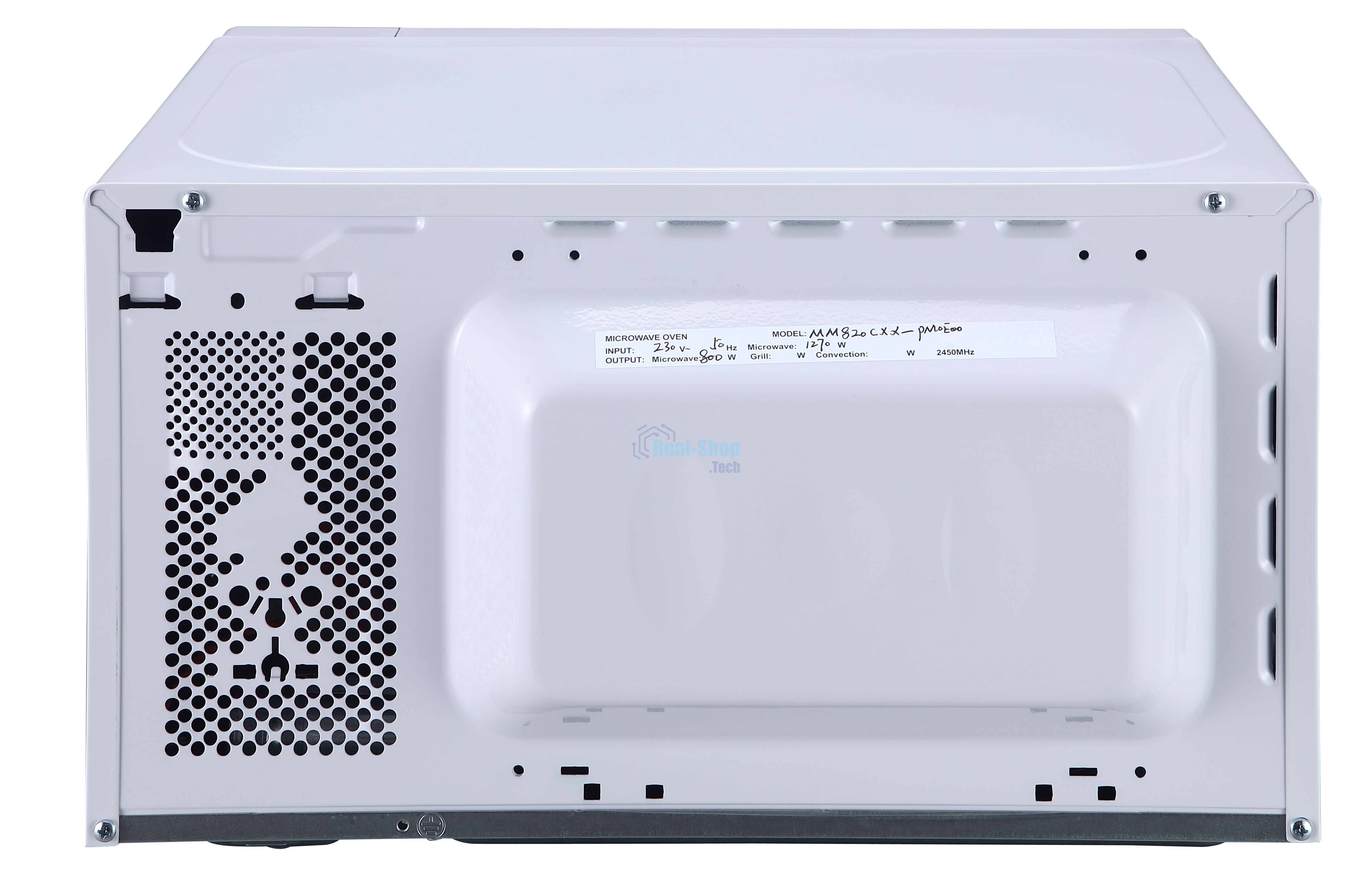 Микроволновая печь Midea MM720CY6-W белый, 20 л, 700 Вт, переключатели - поворотный механизм