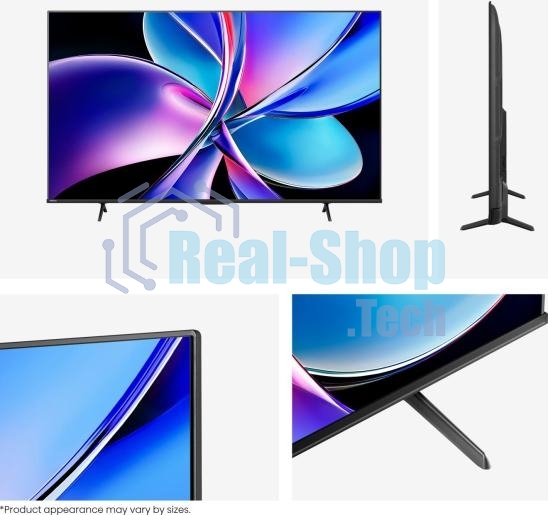 Телевизор Hisense 65'' 65E7Q PRO черный QLED UHD 144 Hz VIDAA U9