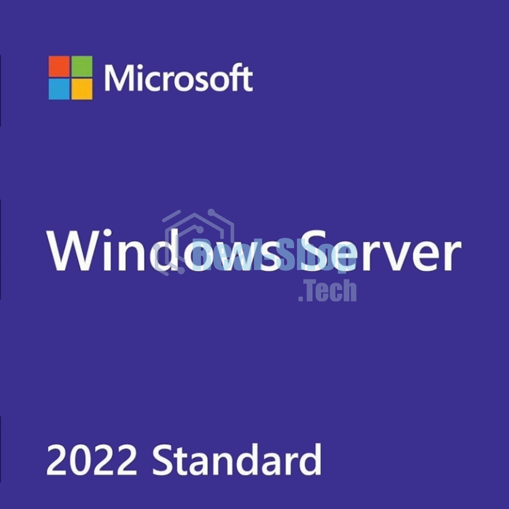 Операционная система Microsoft Windows Server Std 2022 64Bit Eng 1pk DSP OEI DVD 24 Core (P73-08346)