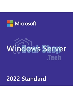 Операционная система Microsoft Windows Server Std 2022 64Bit Eng 1pk DSP OEI DVD 24 Core (P73-08346)