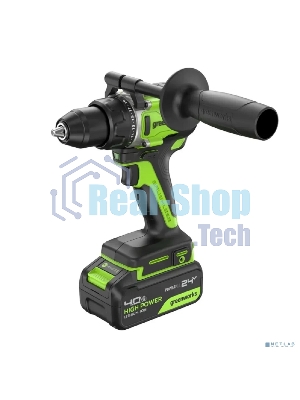Дрель-шуруповерт GREENWORKS GD24DD90, 24 В, 0,9 Ач, 90 Нм, бесщеточный