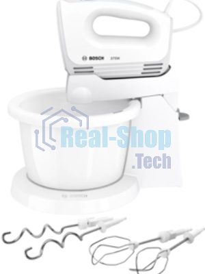 Миксер ручной Bosch MFQ2600W 375Вт, белый