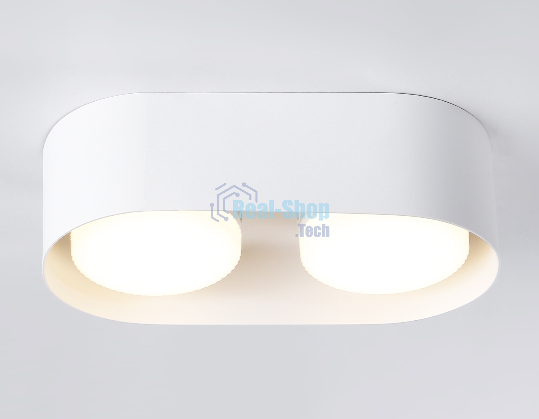 Светильник накладной TN70818/2 WH белый GX53/2 max 12W 200*100*60