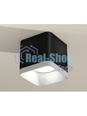 Светильник Ambrella Light XS7806001 SBK/SWH черный песок/белый песок MR16 GU5.3 (C7806, N7701)