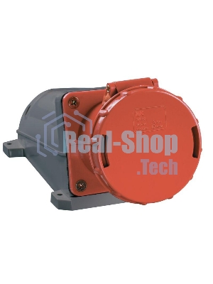 Розетка Iek PSR12-063-5 135 стационарная 3Р + РЕ+ N 63А 380В IP54 ИЭК