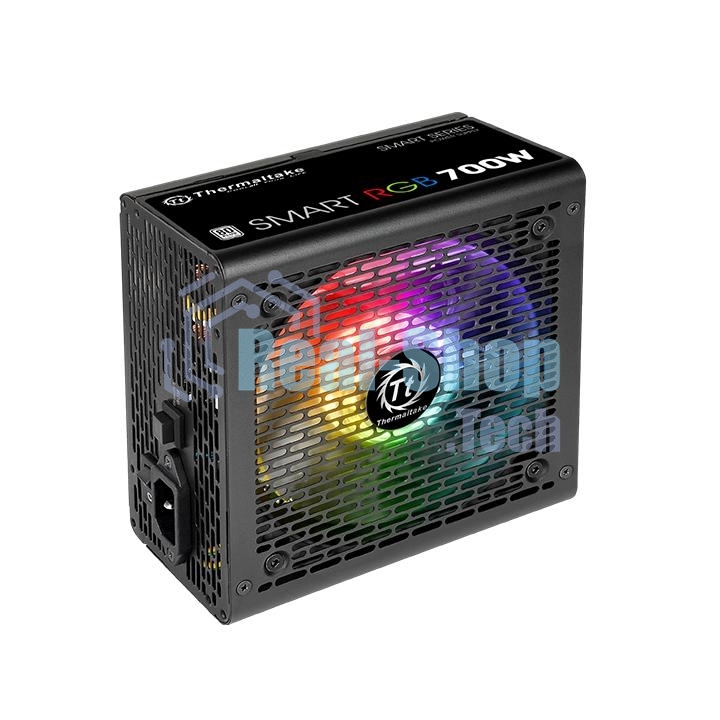 Блок питания Thermaltake Smart RGb (PS-SPR-0700NHSAWE-1), 700Вт, 80 PLUS, 120мм, черный