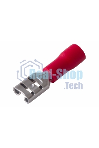 Клемма плоская Rexant изолированная гнездо 5.6 мм 0.5-1.5 мм² (РПи-м 1.5-(4.8)/РПИм 1,25-5)