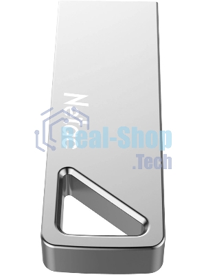 Флешка USB Netac U326 (NT03U326N-064G-20PN), 64Gb, USB 2.0, R/W 50/15, серебристый