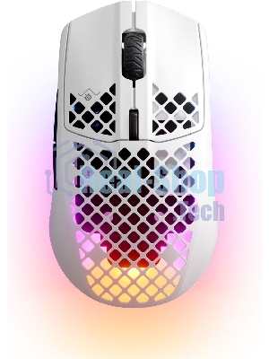 Мышь беспроводная Steelseries Aerox 3 белый оптическая (18000dpi) BT/Radio USB