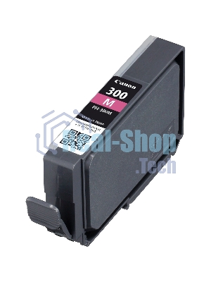 Картридж струйный Canon PFI-300 M EUR/OCN 	пурпурный (785 стр.) для Canon imagePROGRAF PRO-300