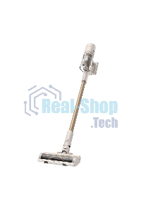 Пылесос вертикальный Dreame U20 бежевый, питание от аккумулятора, 120 Вт, уборка сухая, пылесборник 0.5 л, работа от АКБ max 60 мин