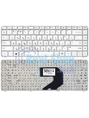 Клавиатура для ноутбука HP Pavilion G4-2000 белый без рамки