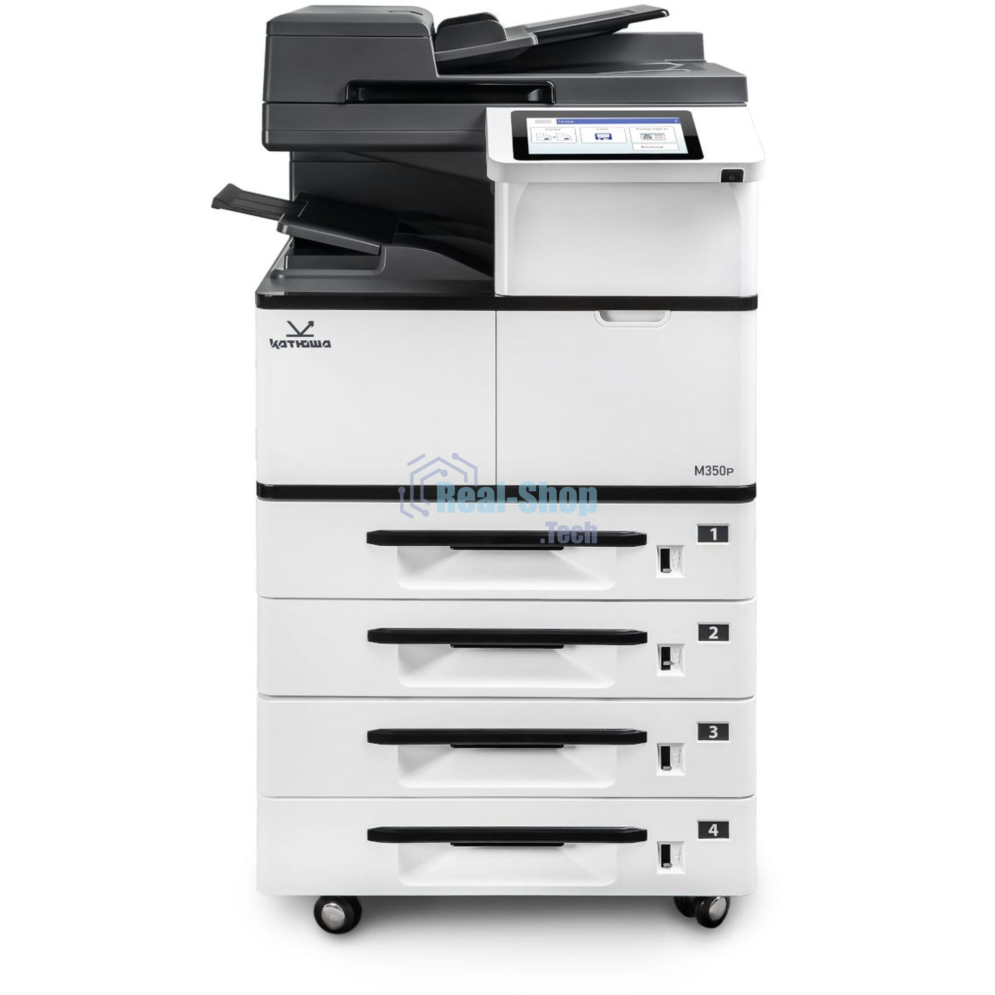 МФУ лазерное Катюша M350p, A3, ч/б печ. до 50 стр/мин., скан. до 60 стр/мин., 1200 x 1200 dpi (печать) 600x600 dpi (скан.), Ethernet, USB - российская сборка