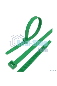 Хомут-стяжкa нeйлонoвая Rexant 400x4,8 мм, зеленая, упаковка 25 шт. 07-0403-25