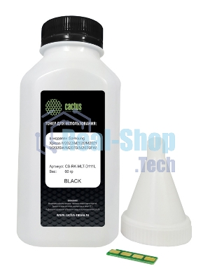 Тонер Cactus CS-RK-MLT-D111L черный туба 60гр. с чипом для принтера Samsung Xpress M2022/M2020/M2021/M2020W/M2070/M2070FW