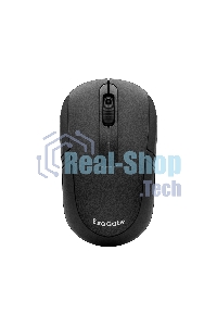 Мышь беспроводная ExeGate Professional Standard SR-9021 черный, 1200 dpi, радиоканал, USB, кнопки - 3