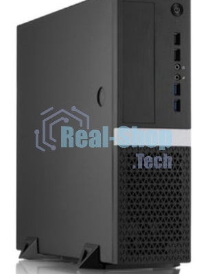Компьютерный корпус Foxline FL-211-TFX300S с блоком питания 300Вт, mATX case, black, w/PSU TFX 300W, w/2xUSB2.0+2xUSB3.0, w/pwr cord, w/8cm FAN