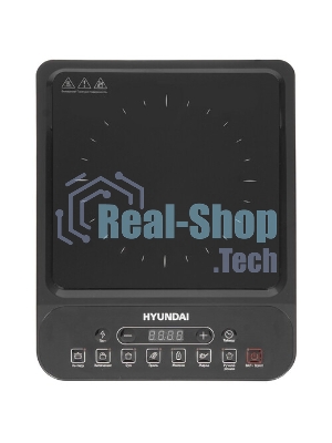 Плита Индукционная Hyundai HYC-0120 черный стеклокерамика (настольная)