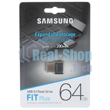 Флешка USB Samsung Fit Plus MUF-64BE4/CN USB 3.1 64 Gb черный