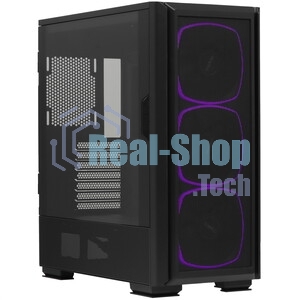 Компьютерный корпус Montech SKY TWO GX черный без БП ATX 3x140мм 2xUSB3.0 1xUSB3.1 audio bott PSU