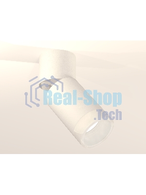 Комплект накладного поворотного светильника Ambrella light XM6312082 SWH/WH/FR белый песок/белый/белый матовый MR16 GU5.3 (A2220, C6312, N6248)