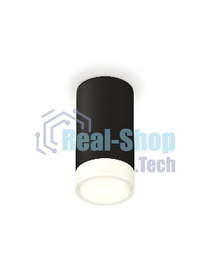 Светильник Ambrella Light XS8162002 SBK/FR черный песок/белый матовый GX53 (C8162, N8401)