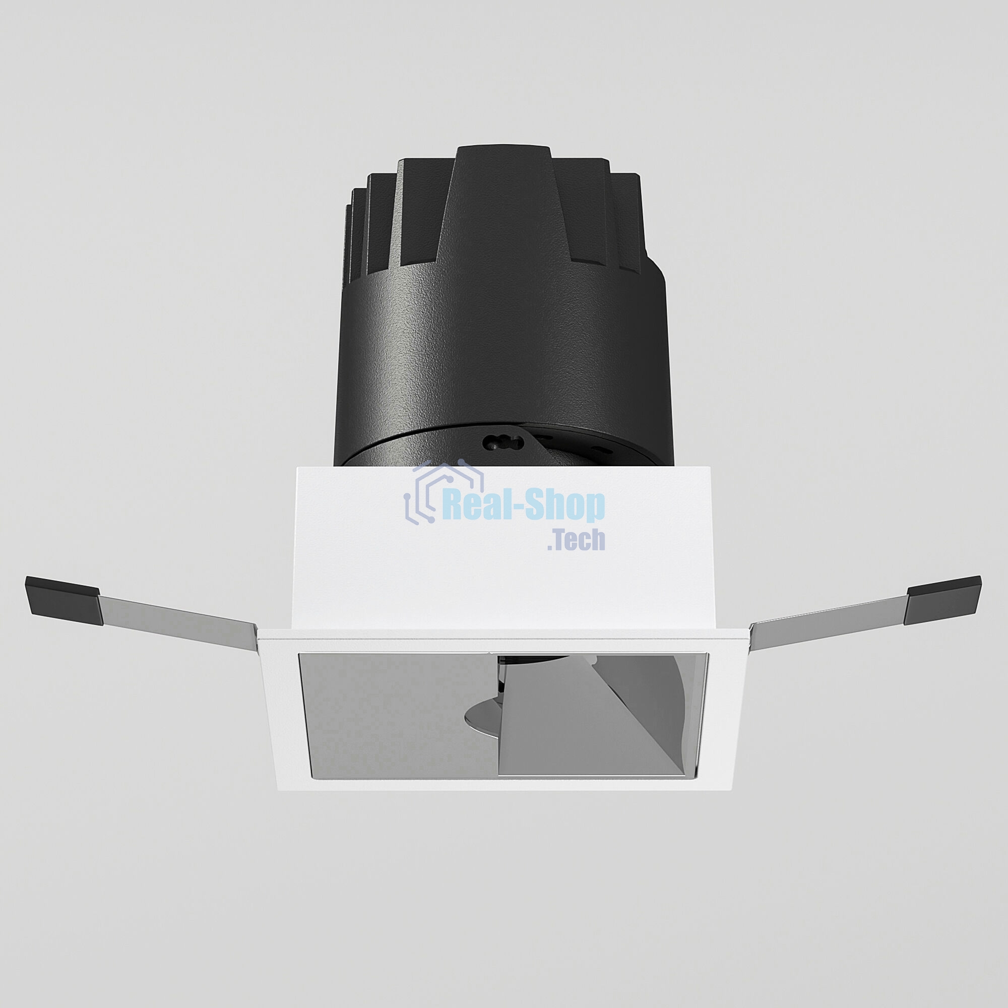 25091/LED 10W 3000K белый/хром / Потолочный светодиодный светильник