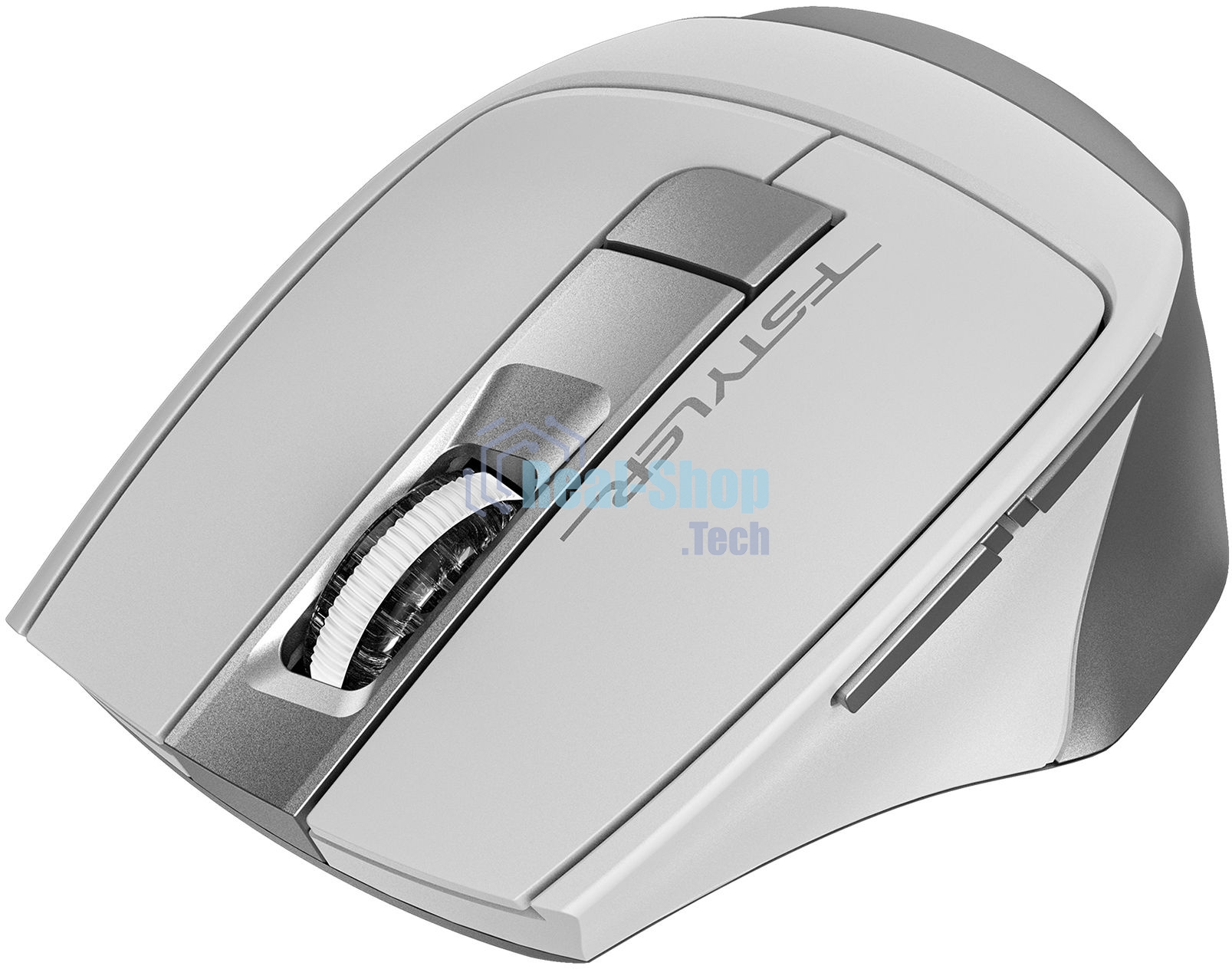 Мышь беспроводная A4Tech Fstyler FB35S белый, 2000 dpi, Bluetooth / USB, Bluetooth / радиоканал, кнопки - 6