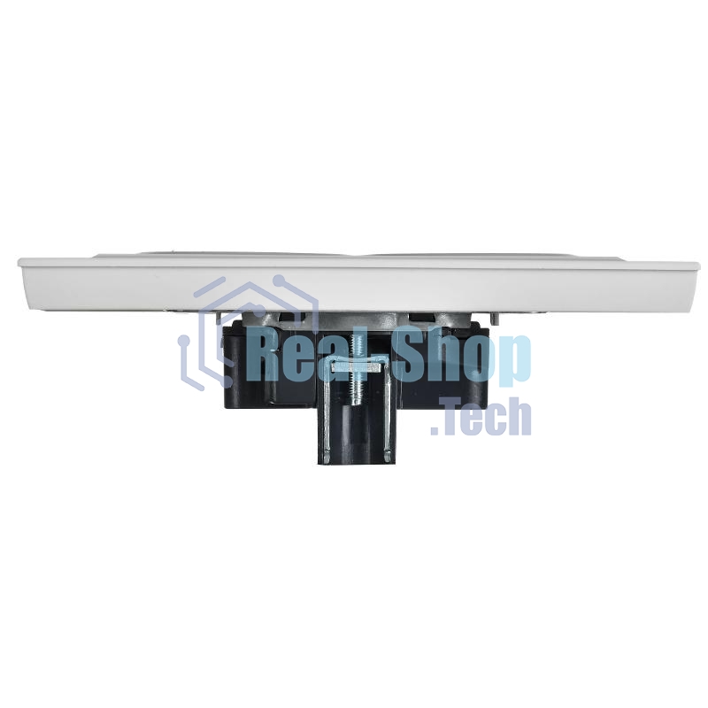 Розетка IEK BR-R20-10-K91-F 2-м СП BRITE РС12-2-БрАБ 10А в сборе без заземл. без защ. шторок арктич. бел.