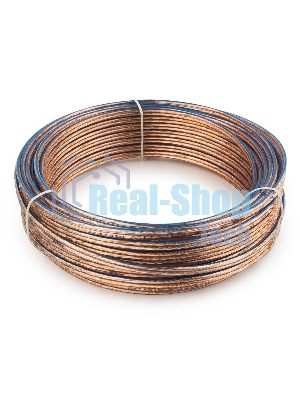 Акустический кабель Cablexpert CC-TC2x1,5-20M, прозрачный,  20 м, бухта