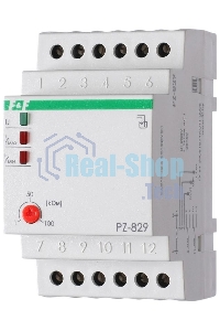Реле уровня PZ-829 (двухуровневый монтаж на DIN-рейке 35мм 230В AC 2х16А 2перкл. IP20) F&F EA08.001.002