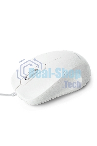 Мышь проводная Crown CMM-502 белый, 1000 dpi, USB, кнопки - 3
