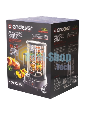 Электрический вертикальный гриль Endever Grillmaster 300