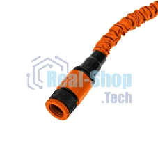 Набор поливочный, растягивающийся шланг 20 м, пистолет 7 режимов, соединитель Четыре Сезона