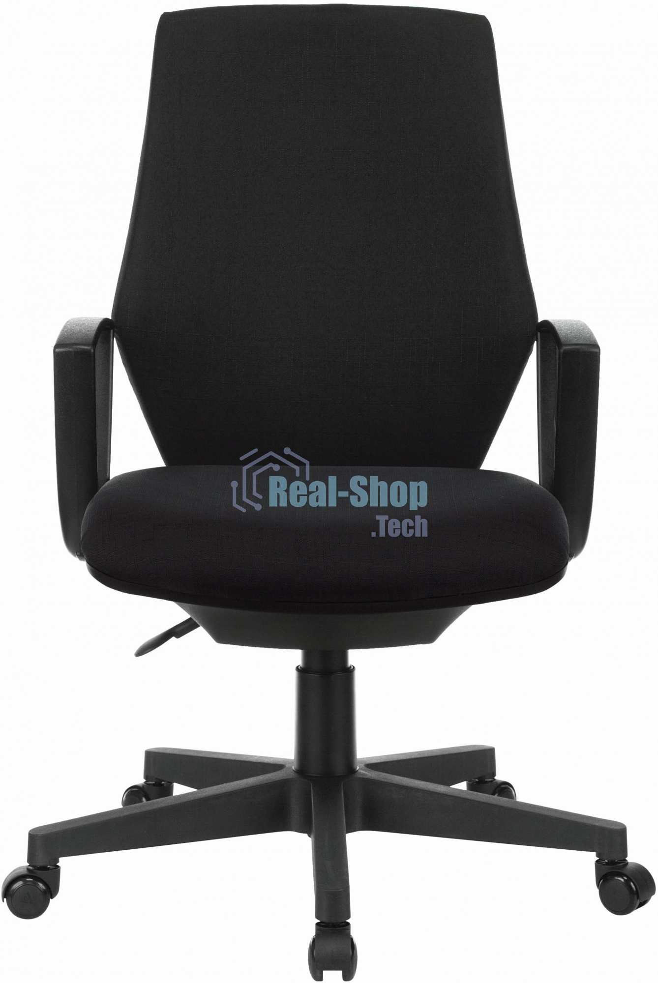 Кресло компьютерное Бюрократ CH-545 черный 38-418, крестовина пластик