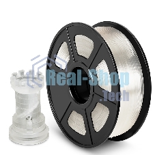 Филамент NVPrint PLA Transparent для 3D печати диаметр 1.75мм длина 330 метров масса 1 кг