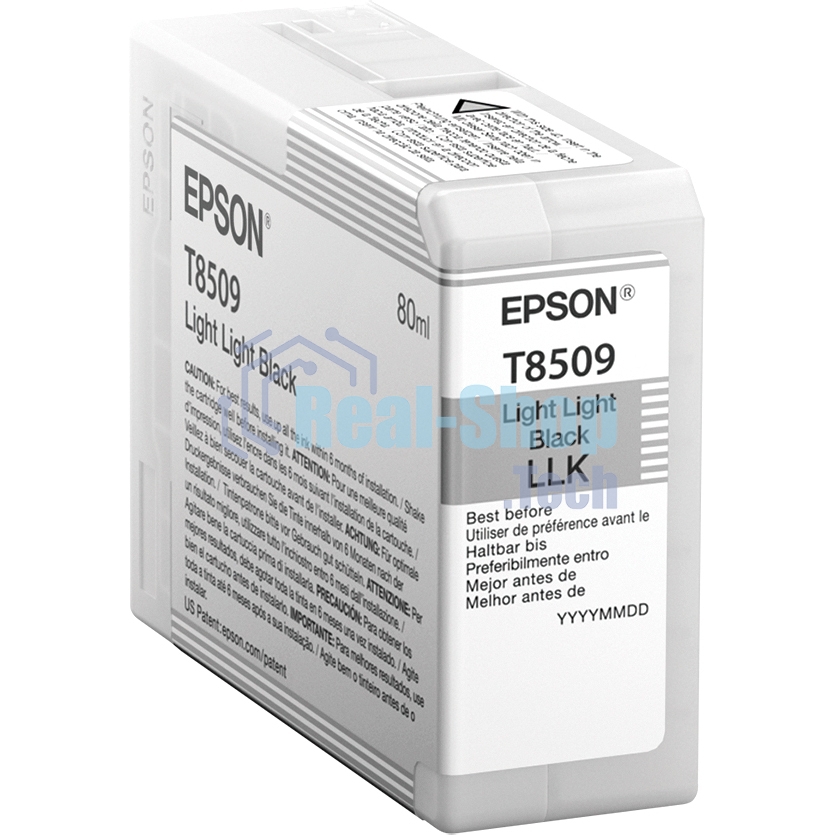 Картридж струйный EPSON T8509 светло-серый (80 мл.) для SureColor SC-P800