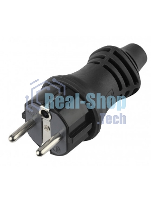 Колодка каучуковая ЭРА с/з 3гн 16A IP44 черная