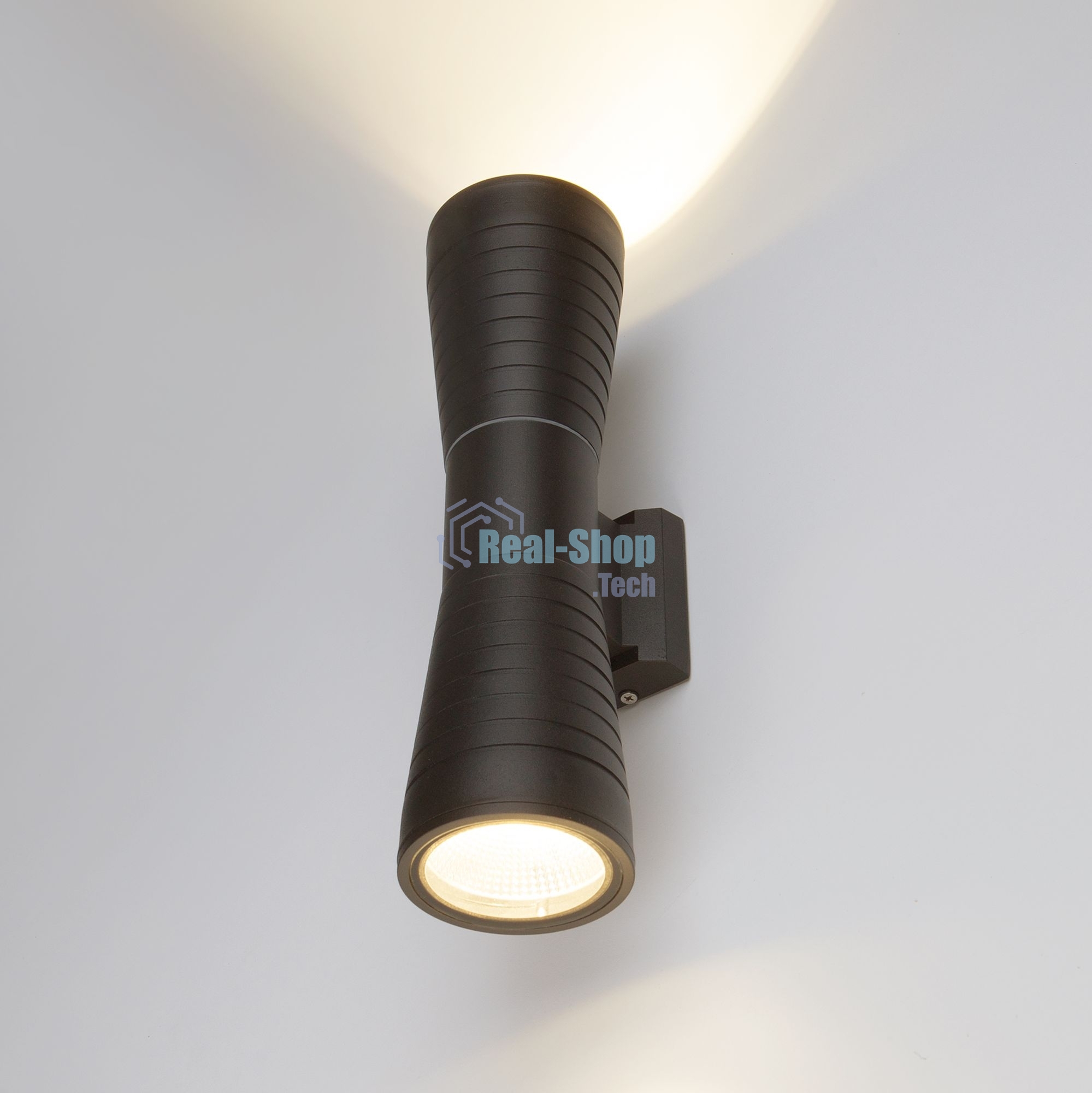 1502 TECHNO LED/ Светильник садово-парковый со светодиодами 1502 TECHNO LED TUBE DOBLE черный