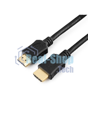 Кабель Cablexpert HDMI CC-HDMI4L-15, 19M/19M, v2.0, серия Light, позол.разъемы, экран, 4.5м, черный, пакет