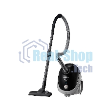 Пылесос Samsung VCC5241S3K/XEV черный/серый, 410/1800 Вт, уборка сухая, пылесборник мешок 2.4 л