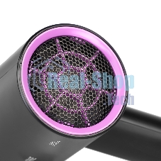 Фен для волос Galaxy Line GL 4346, черный, 1400 Вт, 2 скорости потока воздуха, функция 