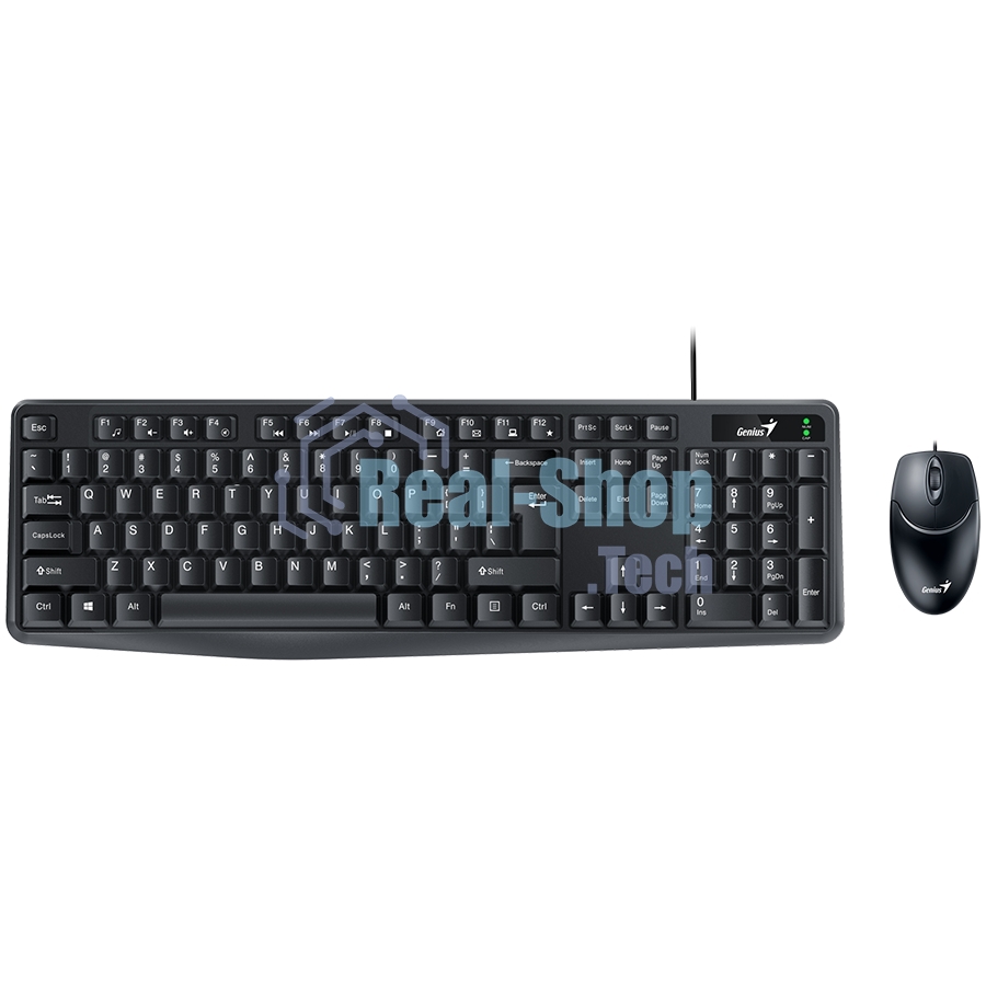 Комплект клавиатура + мышь проводной Genius Smart КМ-170 клавиатура+мышь USB