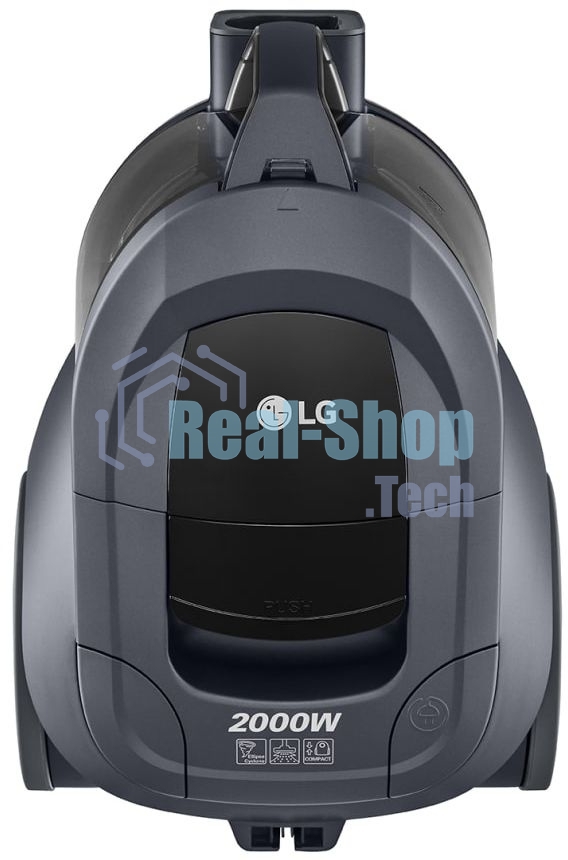 Пылесос LG VC5420NHTG серый, 380/2000 Вт, уборка сухая, пылесборник контейнер, 1.3 л