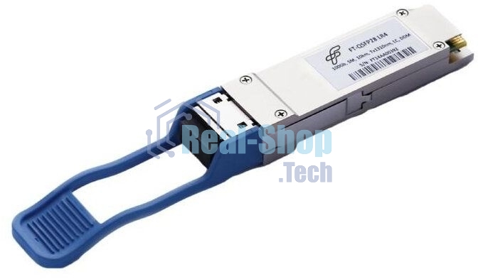 Модуль оптический Future Technologies FT-QSFP28 LR4 Модуль оптический FT-QSFP28 LR4 (100Gb, SM,10km, LAN-WDM, LC, DDM)