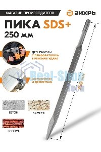 Пика 250мм SDS-Plus