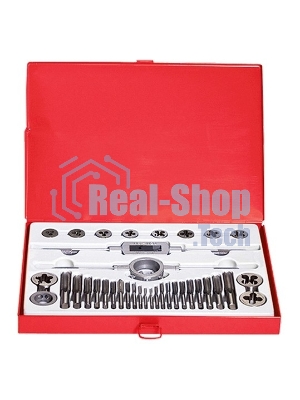 Набор метчиков и плашек Matrix MASTER М3 - М16, 36 предметов