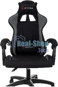 Кресло игровое Zombie Void черный/серый