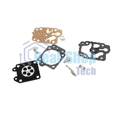 Ремкомплект карбюратора для мотокосы, триммера с металлическими частями 26/33/43/52см3 100908