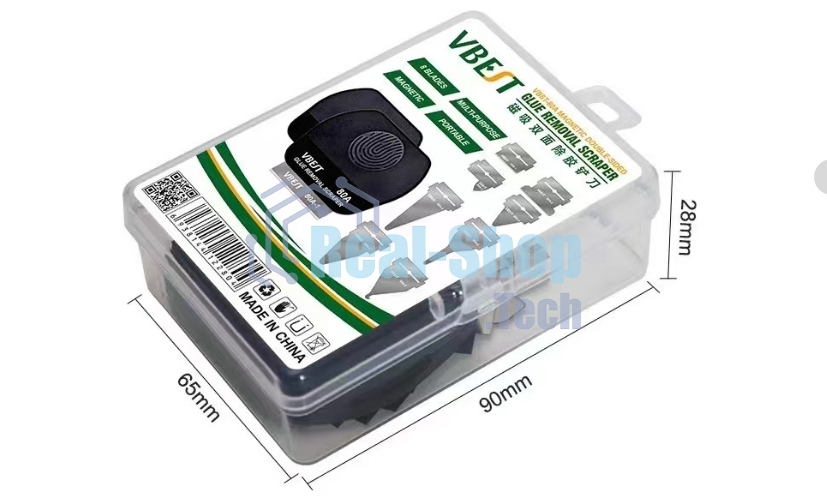 Скребок для удаления UV клея VBEST 80A с 8 лезвиями раной формы